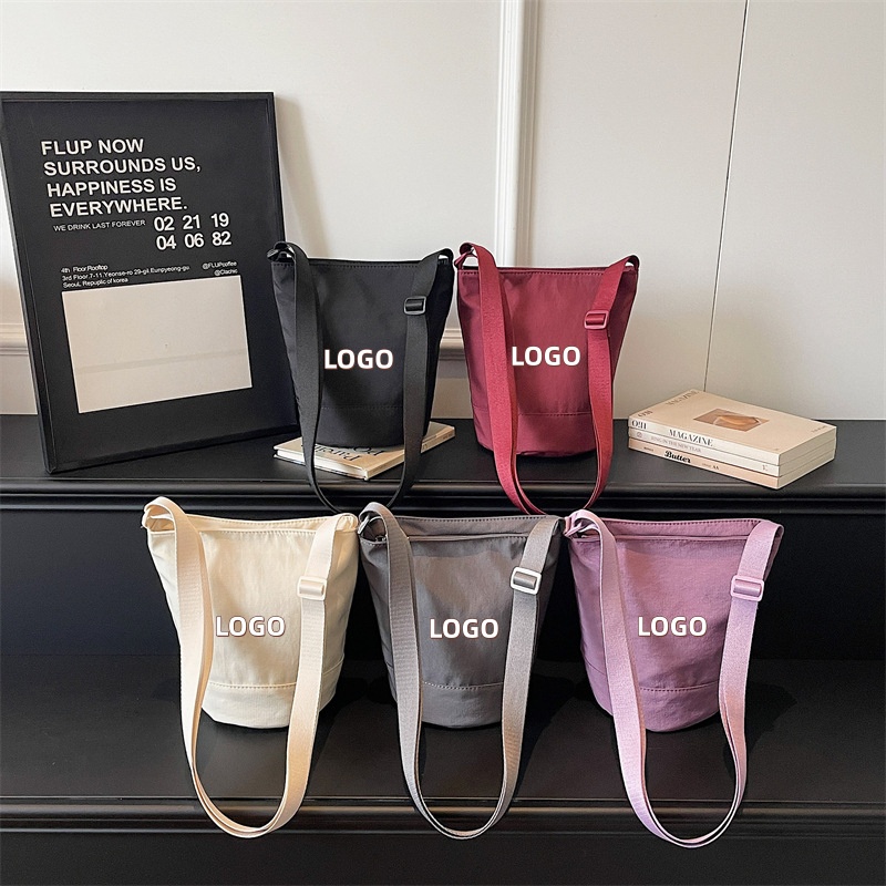Women Bags Logo - Borsa a Secchiello Personalizzabile con Logo/Design,