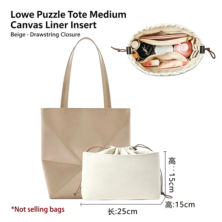 Women'S Bags - Organizer in Feltro con Cerniera per