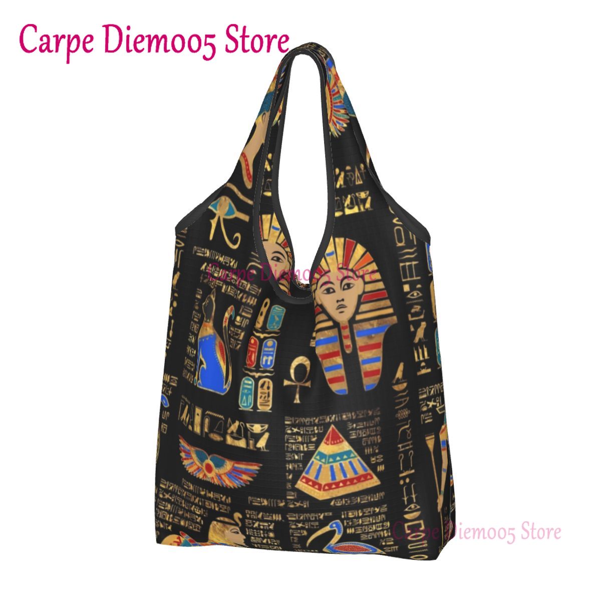 Women Bags Egypt - Hieroglyphs egiziano e divinità Shopping della