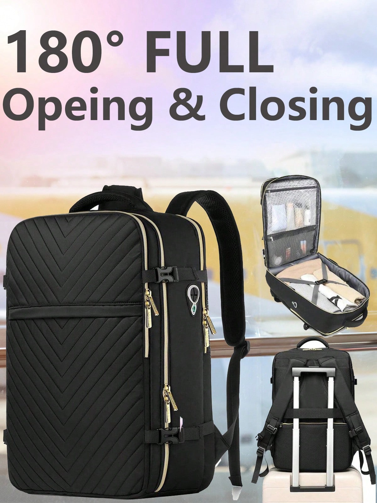 Women'S Bags - Zaino da Viaggio Grande - Approvato