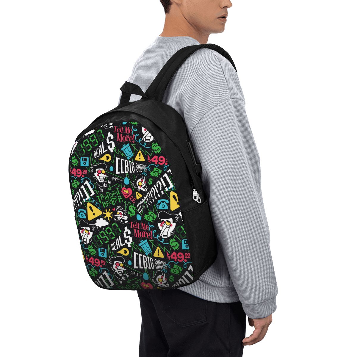 Women'S Bags - Deltarune SPAMTON G Zaino da viaggio