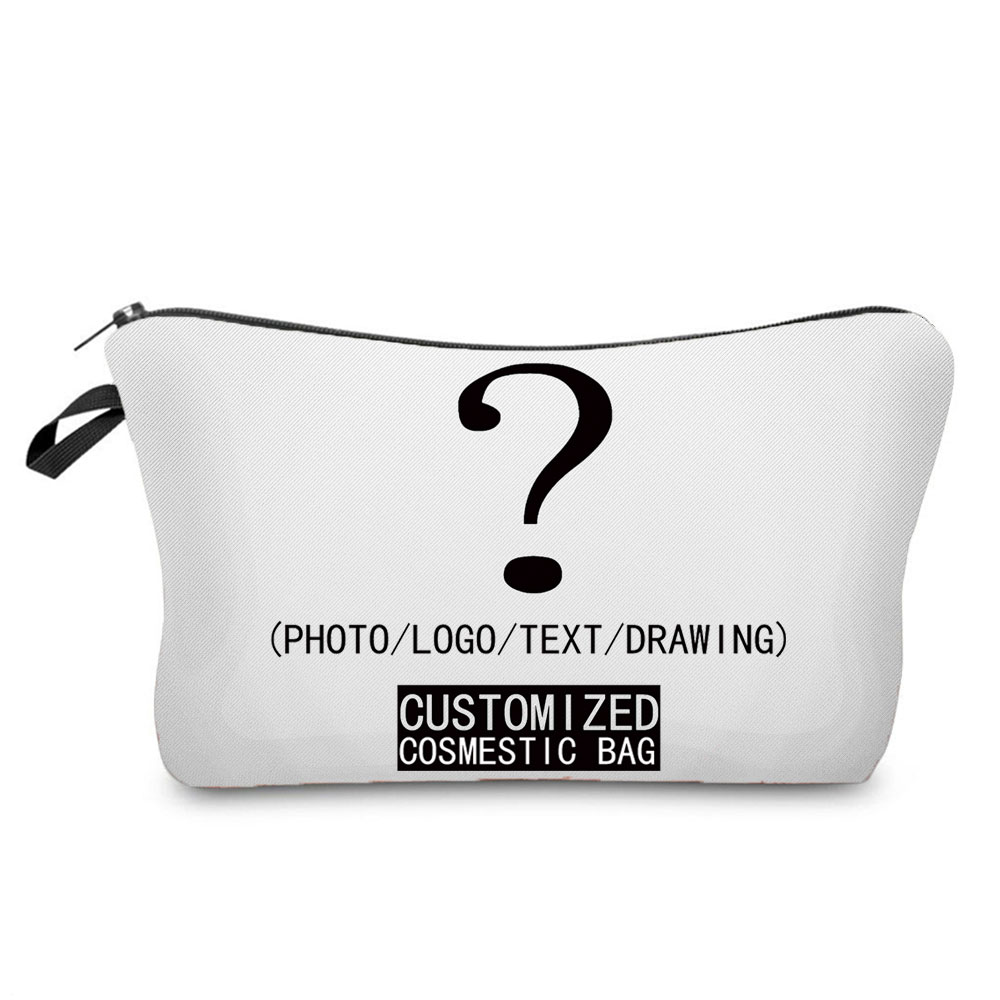 Women Bags Logo - Borsa per trucco personale personalizzata con