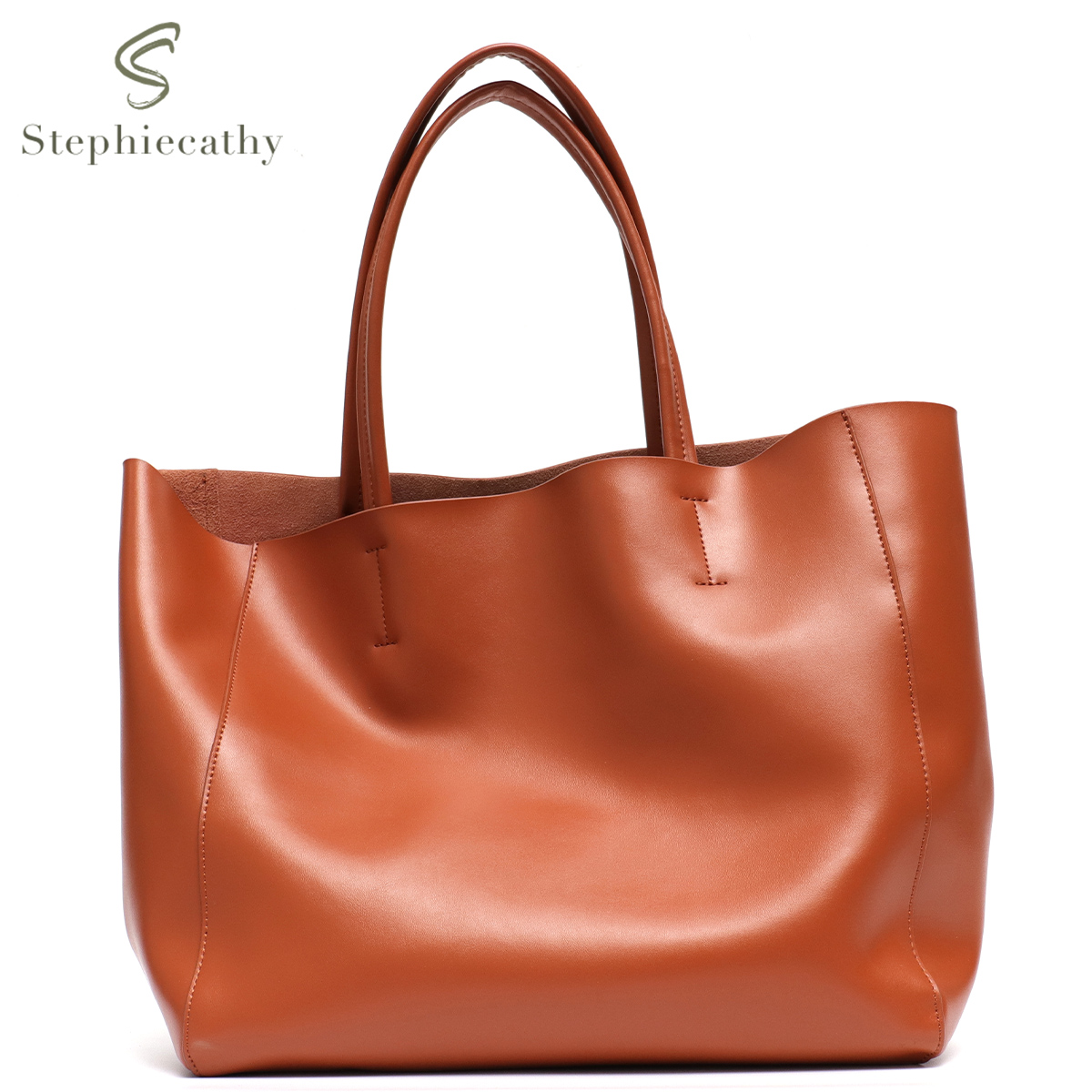 Women Bags Low Price - Borsa tote grande minimalista da donna