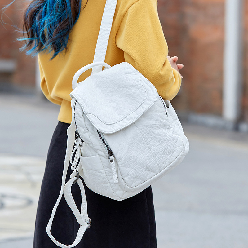 Women Bags H&M - Zaino da donna zaino in pelle