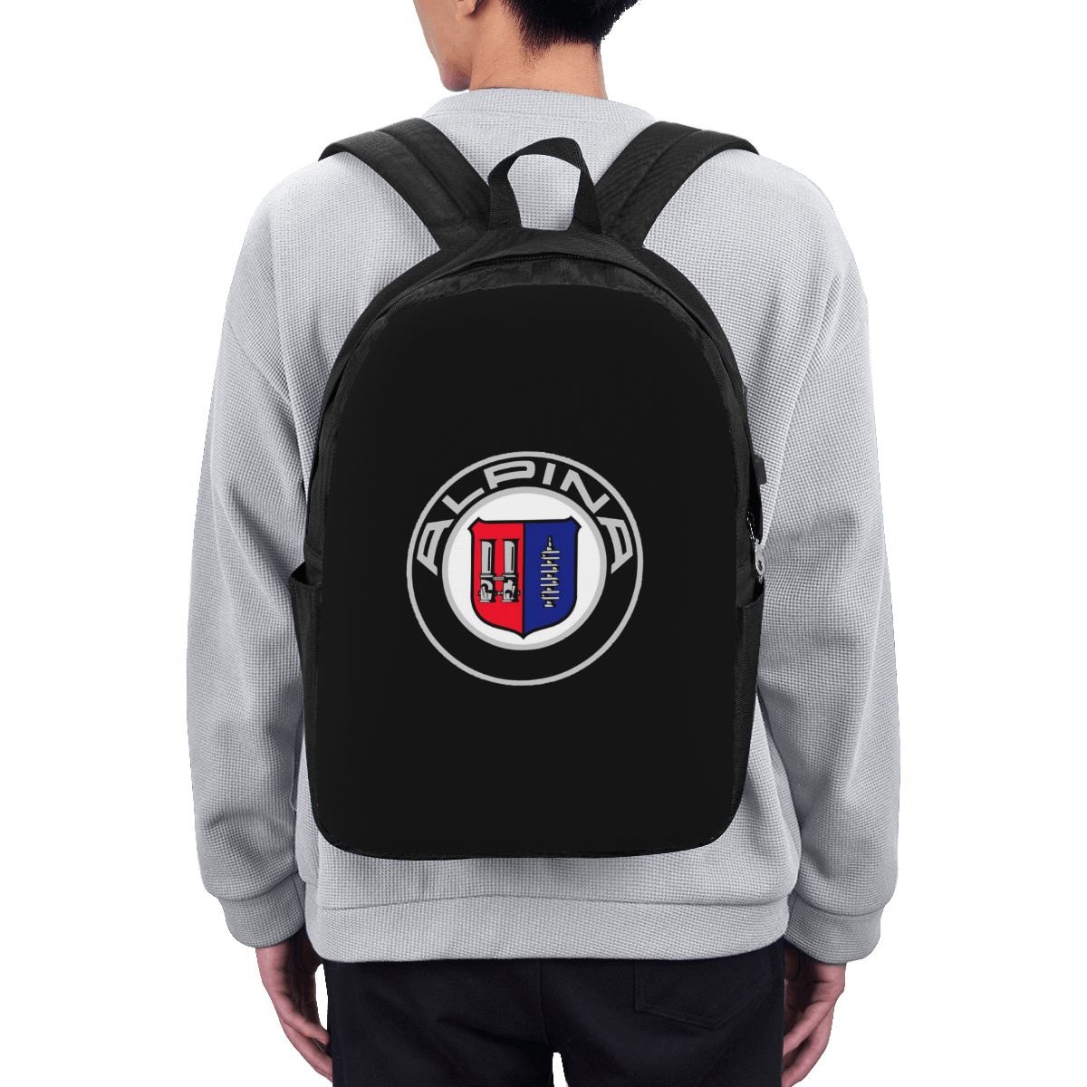 Women Bags Logo - Alpina - Zaino con logo di