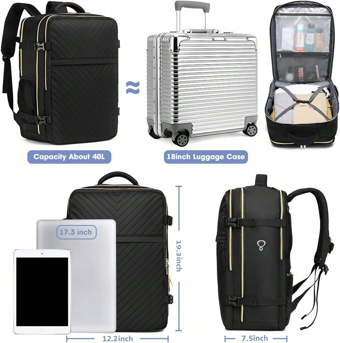 Zaino da Viaggio Grande - Appr - Women'S Bags recensione e prezzo