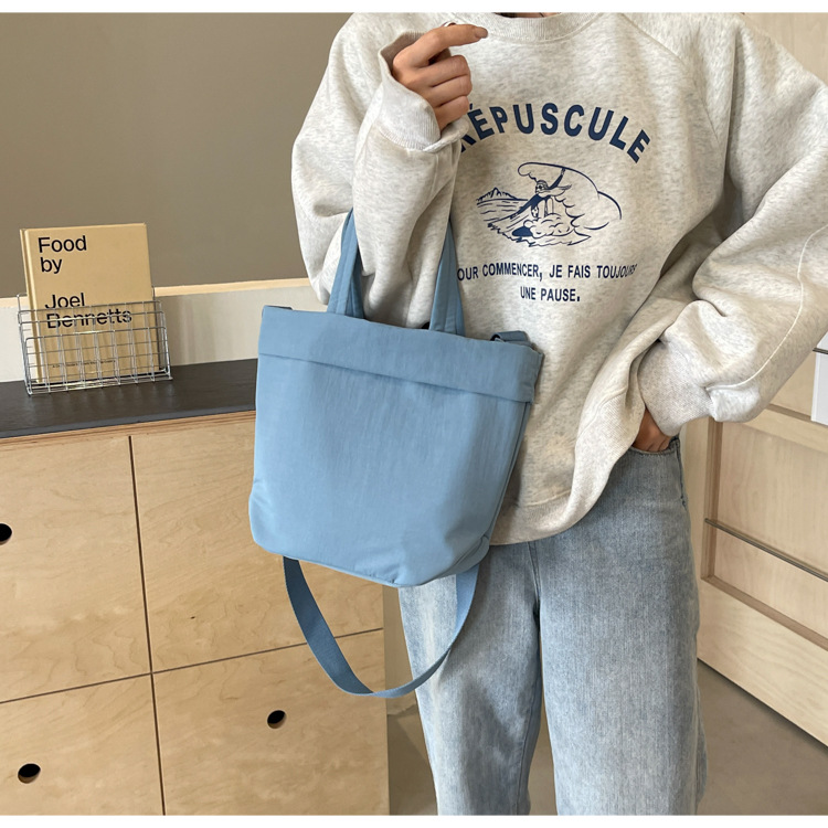 Borsa Tote in Nylon con Logo P - Women Bags Logo recensione e prezzo