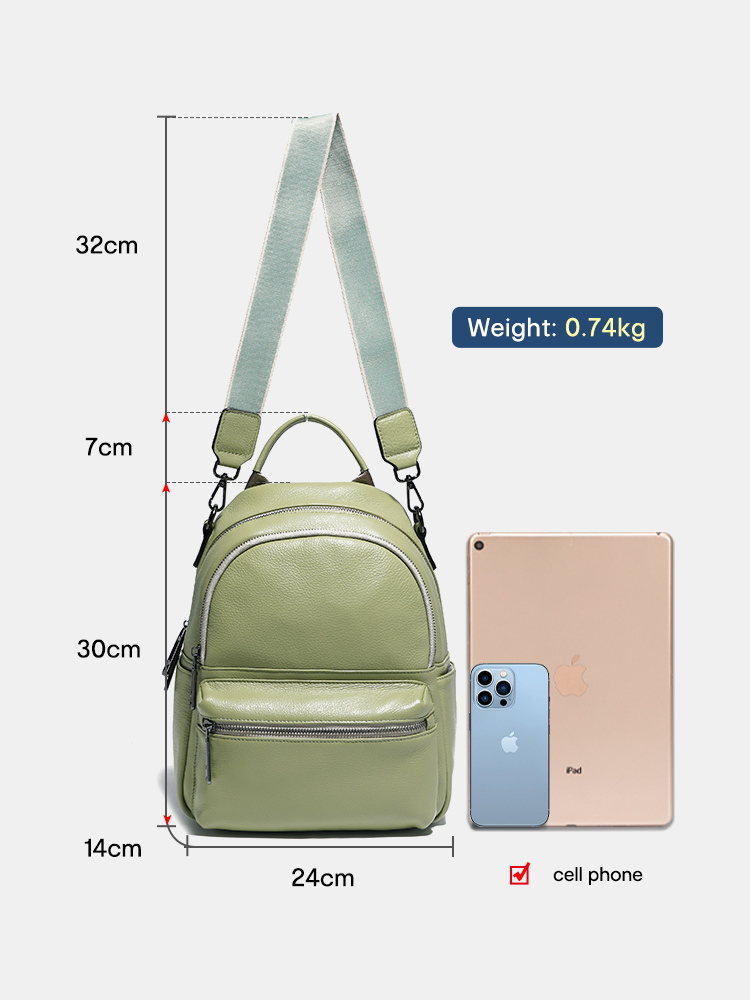 Zency zaino in pelle da donna  - Women Bags White recensione e prezzo