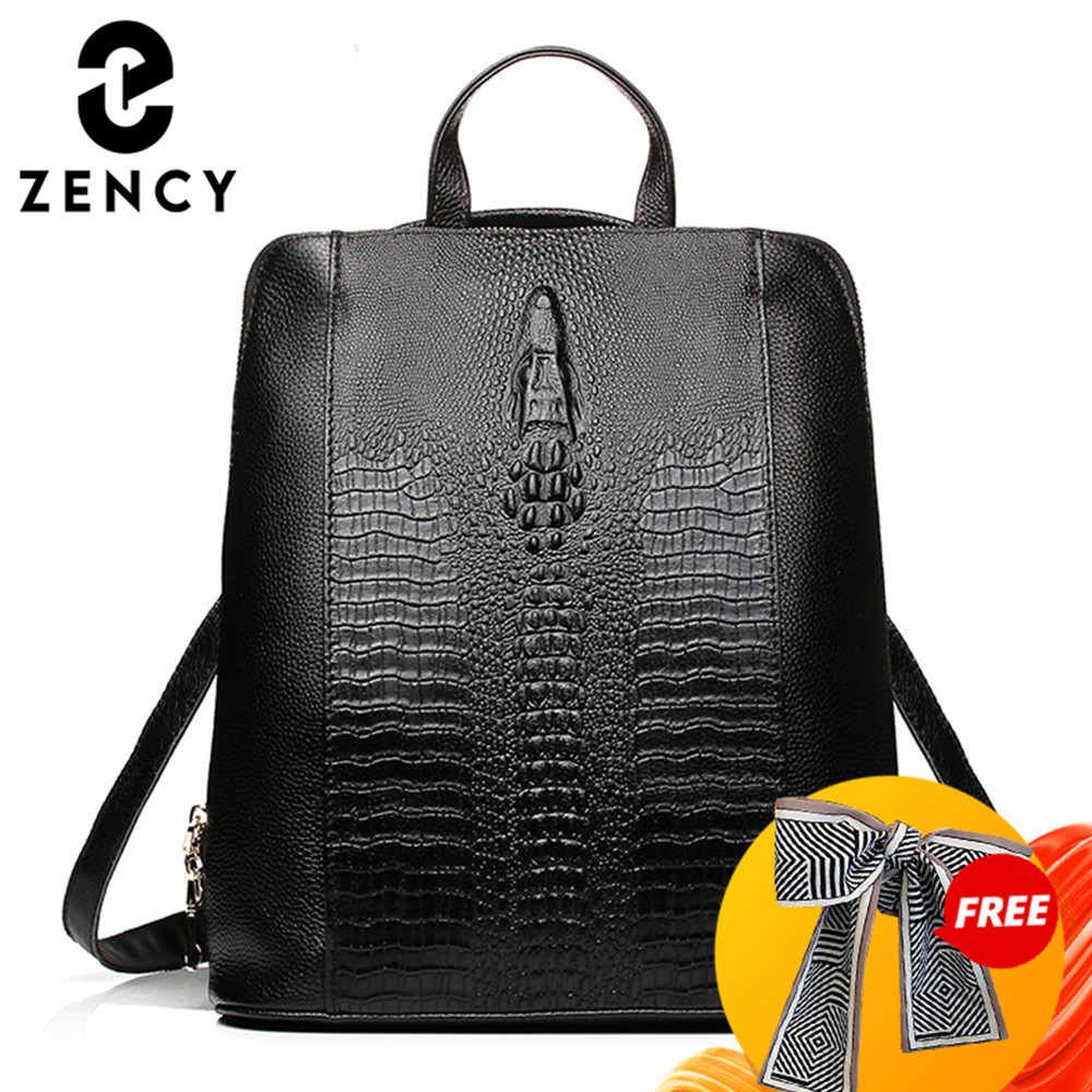 Zency 100% zaino in vera pelle - Women Bags White recensione e prezzo
