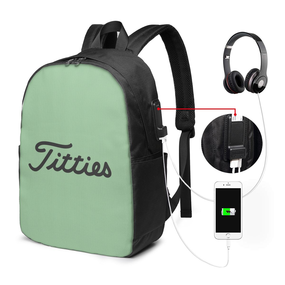 Titties Golf Ball Backpack Bor - Women'S Bags recensione e prezzo