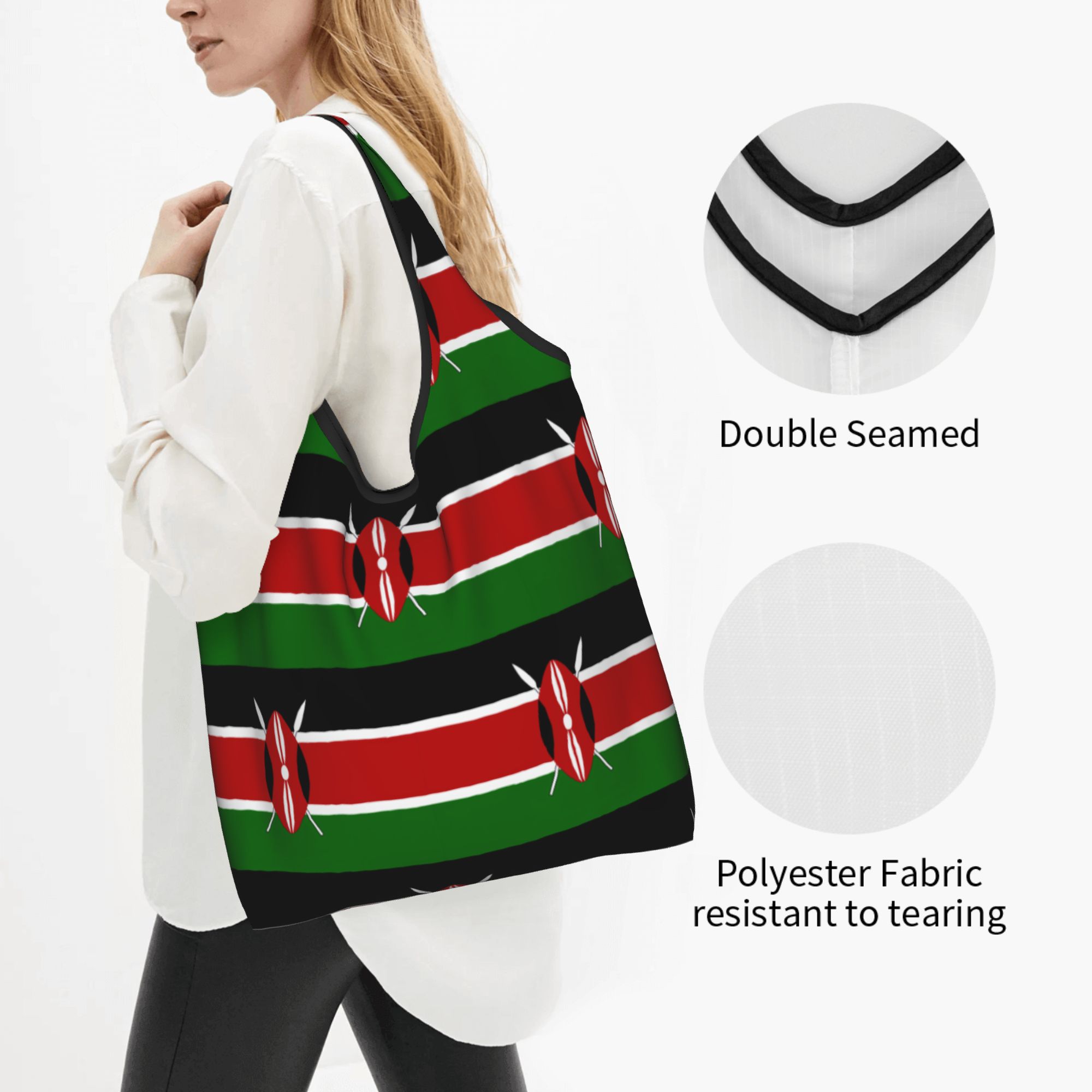 Borsa Shopping Riciclabile con - Women Bags Kenya recensione e prezzo