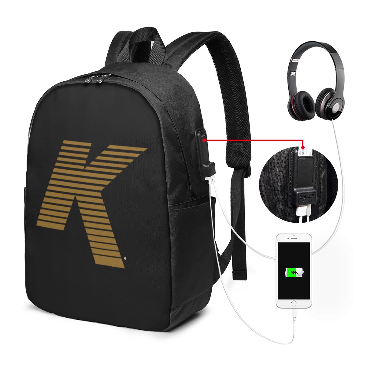 Zildjian K Logo Zaino da viagg - Women Bags Logo recensione e prezzo