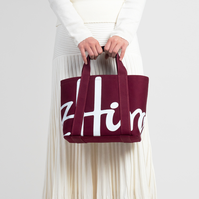 Borsa tote in cotone con logo  - Women Bags Logo recensione e prezzo