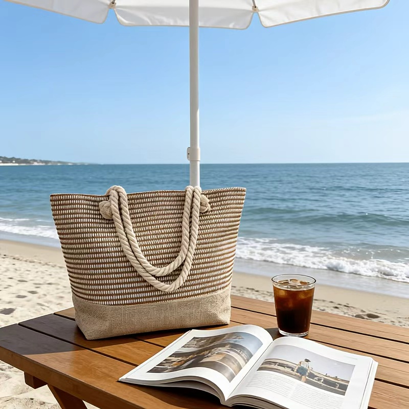 Borsa Tote da Donna a Righe Ma - Women Bags White recensione e prezzo