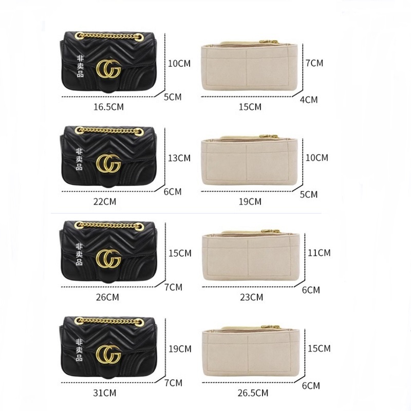 Organizer per Borsa Gucci Marm - Women'S Bags recensione e prezzo